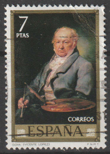 SPAIN 1973 Paintings by Vincente Lopez y Portana - Stamp Day UNH SG 2209