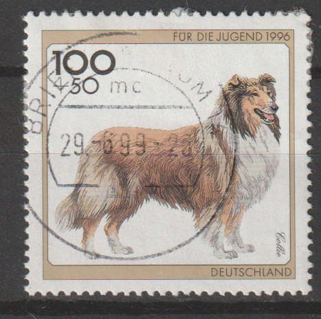 GERMANY 1996 Charity Stamps - Dogs ULH SG 2699