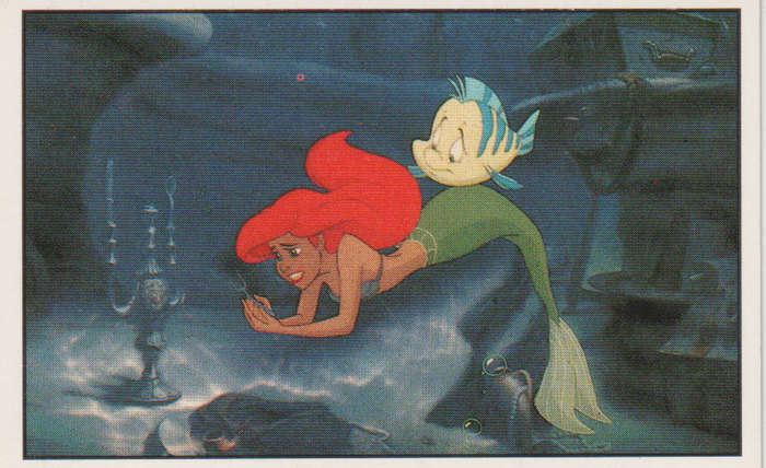 PANINI COLLECTABLE STICKERS THE LITTLE MERMAID #47
