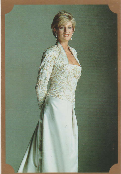 MERLIN PRINCESS DIANA COLLECTALE STICKERS #102