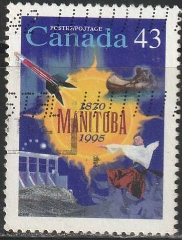 CANADA 1995 The 125th Anniversary of Manitoba as Canadian Province ULH SG 1644