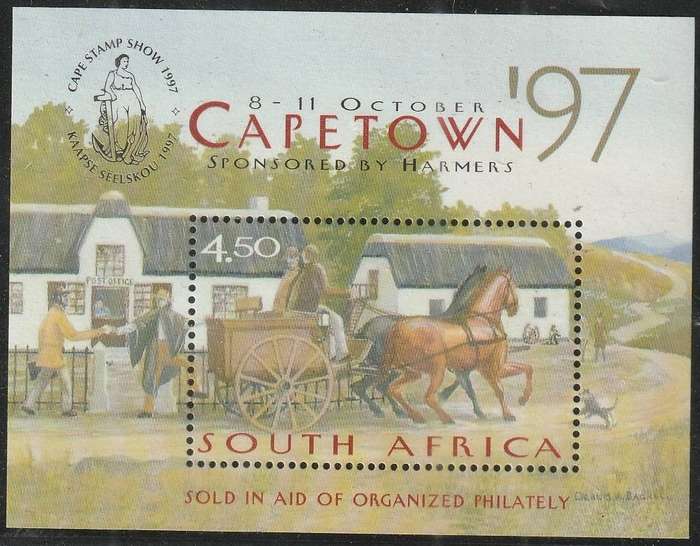 SOUTH AFRICA 1997 Cape Town '97 National Stamp Show UMM SACC 1067
