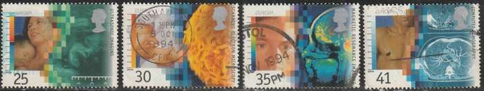GB 1994 EUROPA Stamps - Great Discoveries - Medical Discoveries ULH SG 1839-42