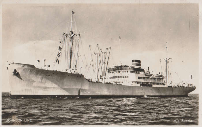 MINT REAL PHOTO POST CARD MS SUECIA