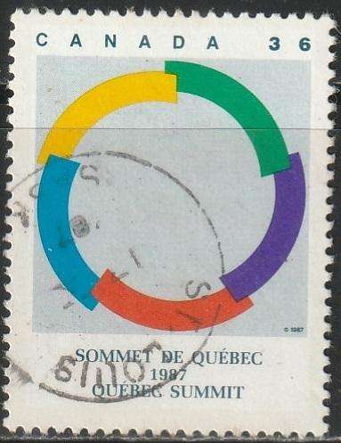 CANADA 1987 The 2nd International Francophone Summit, Quebec ULH SG 1252