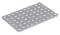 USED LEGO Plate 6 x 10 LIGHT BLUEISH GRAY