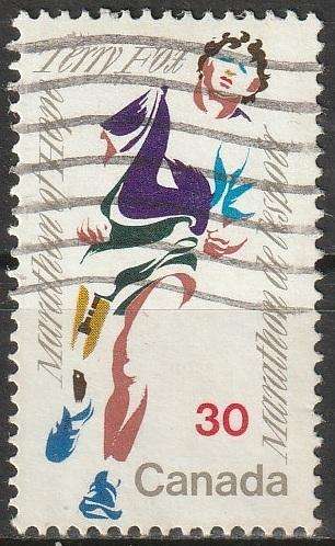 CANADA 1982 Cancer Victim Terry Fox's "Marathon of Hope" ULH SG 1044