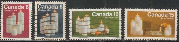 CANADA 1972 Christmas ULH SG 745-8