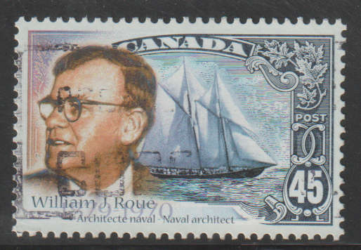 CANADA 1998 William James Roue (Naval Architect) Commemoration, 1879-1970 ULH SG 1809