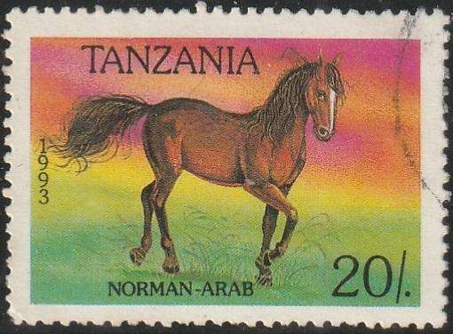 TANZANIA 1993 Horses VFU SG 1710
