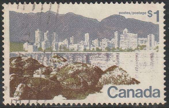 CANADA 1972 City Pictures ULH SG 709A