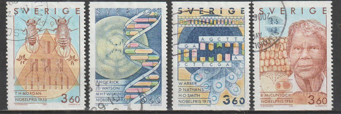 SWEDEN 1989 Nobel Laureates - Physiology or Medicine ULH SG 1482-5