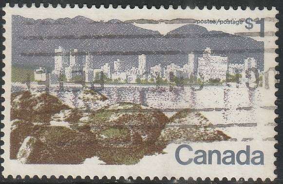 CANADA 1972 City Pictures ULH SG 709A