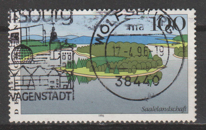 GERMANY 1996 Landscapes ULH SG 2711