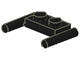 USED LEGO Plate Modified 1 x 2 with Bar Handles BLACK