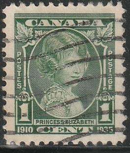 CANADA 1935 Silver Jubilee of King George V ULH SG 335