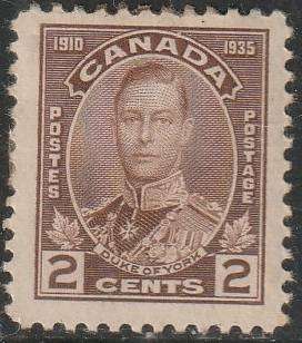 CANADA 1935 Silver Jubilee of King George V  MM SG 335
