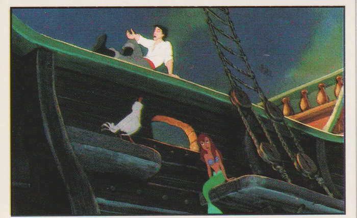 PANINI COLLECTABLE STICKERS THE LITTLE MERMAID #66