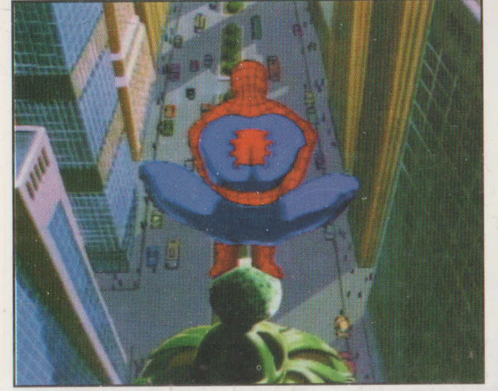 PANINI SPIDERMAN COLLECTABLE STICKERS #1