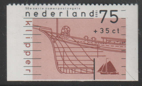 NETHERLANDS 1989 Summer Stamps Historical Ships UMM SG 1554