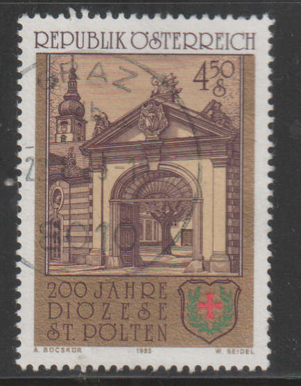 AUSTRIA 1985 The 200th Anniversary of St. Pölten Diocese UNH SG 2054