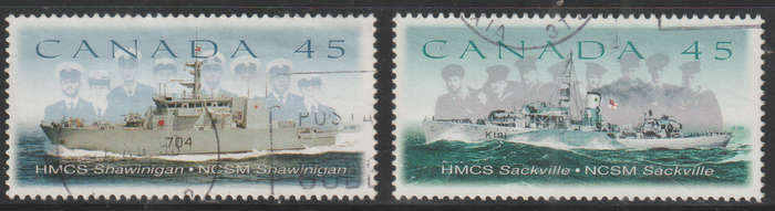 CANADA 1998 The 75th Anniversary of Canadian Naval Reserve ULH SG 1857/8