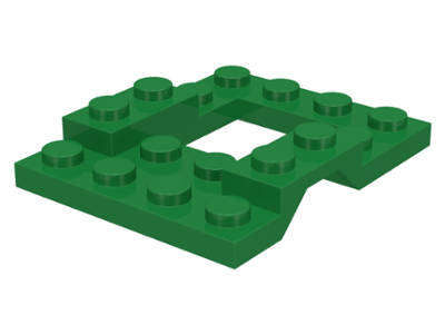 USED LEGO Vehicle, Base 4 x 5 GREEN