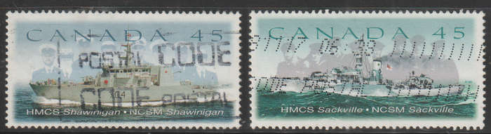 CANADA 1998 The 75th Anniversary of Canadian Naval Reserve ULH SG 1857/8
