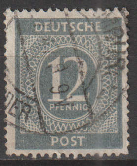 ALLIED OCCUPATION 1946 Value Stamps ULH SG 908