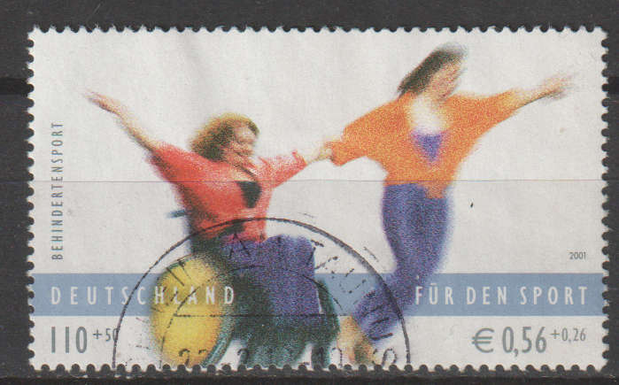 GERMANY 2001 Sports - Charity Stamps ULH SG 3037