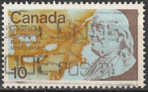 CANADA 1976 The 200th Anniversary of American Revolution ULH SG 839
