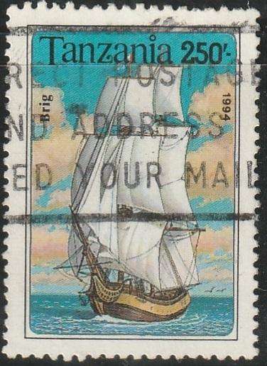 TANZANIA 1994 Sailing Ships VFU SG 1797