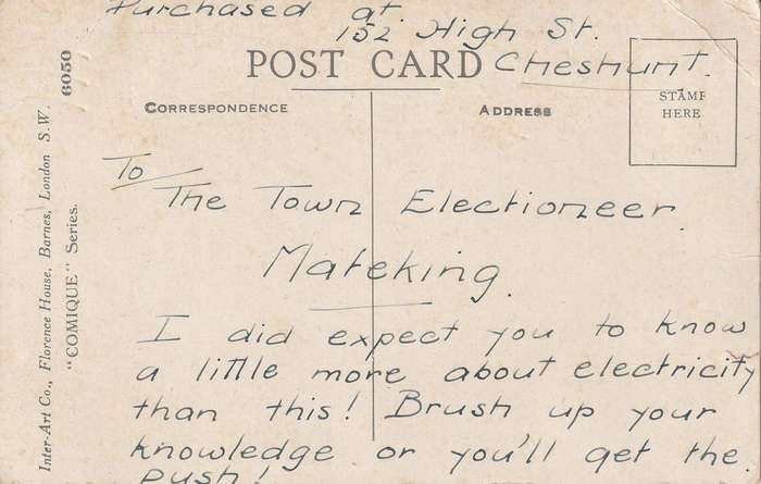 CARTOON POST CARD