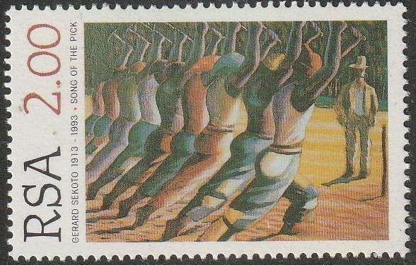 SOUTH AFRICA 1996 Gerard Sekoto Commemoration UMM SACC 950