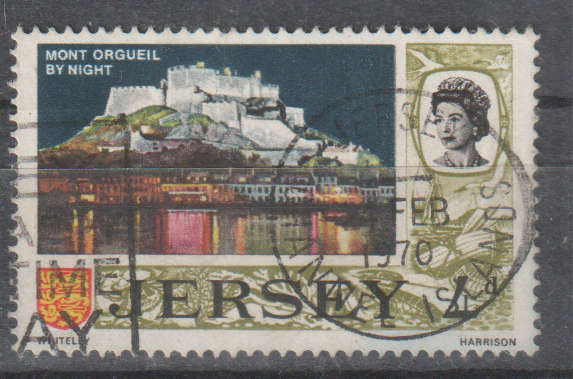 JERSEY 1970 -1971 Definitive Issue - New Values (P) UNH SG 49