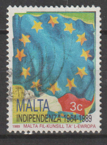 MALTA  1989 The 25th Anniversary of Independence ULH SG 843