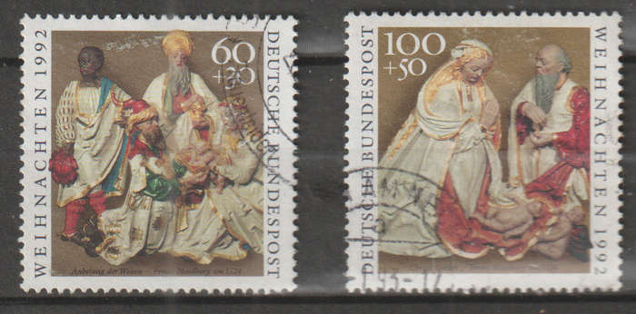 GERMANY 1992 The 100th Anniversary of the German Amateur Theatre ULH SG 2488/9