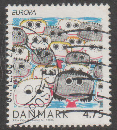 DENMARK 2006 EUROPA Stamps - Integration through the Eyes of Young People ULH SG 1476