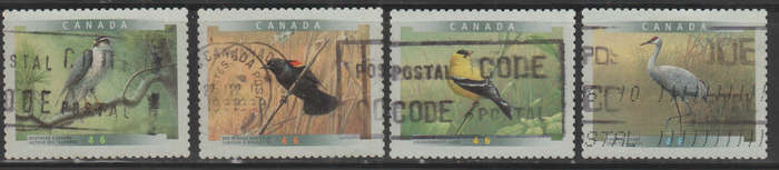 CANADA 1999 Birds ULH SG 1869-72