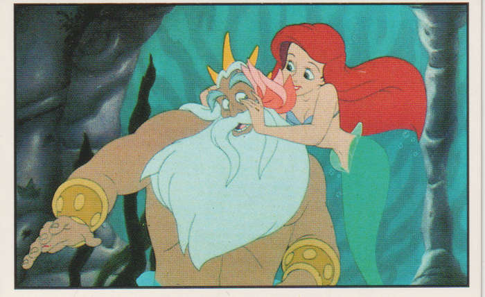 PANINI COLLECTABLE STICKERS THE LITTLE MERMAID #85