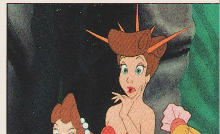 PANINI COLLECTABLE STICKERS THE LITTLE MERMAID #86
