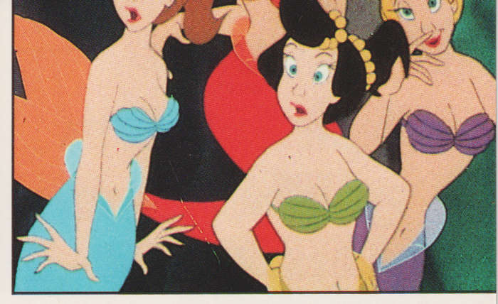 PANINI COLLECTABLE STICKERS THE LITTLE MERMAID #88