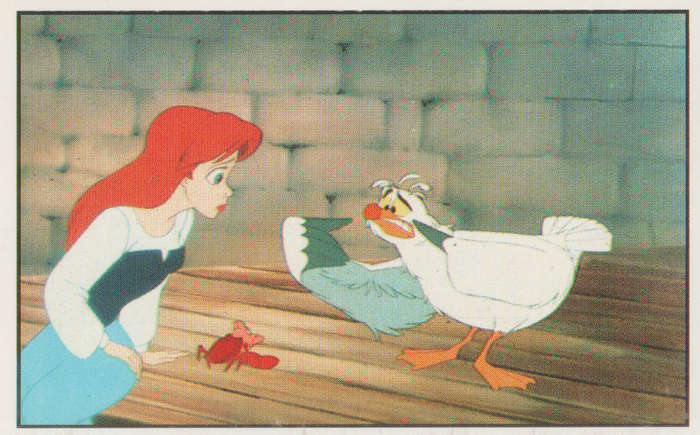 PANINI COLLECTABLE STICKERS THE LITTLE MERMAID #179