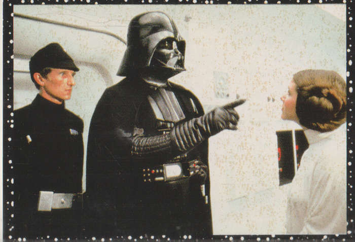 PANINI STAR WARS COLLECTABLE STICKER #7