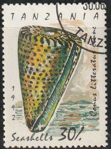 TANZANIA 1992 Shells VFU SG 1304