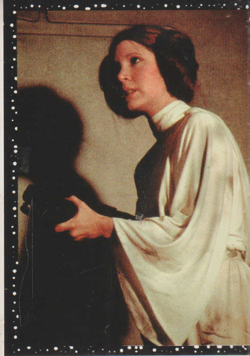 PANINI STAR WARS COLLECTABLE STICKER #33
