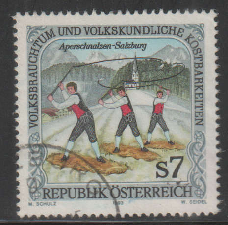 AUSTRIA 1993 National Customs and Folklore Treasures UNH SG 2351