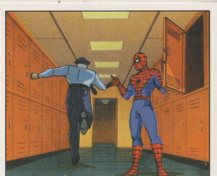 PANINI MARVELS SPIDERMAN COLLECTABLE STICKER #93