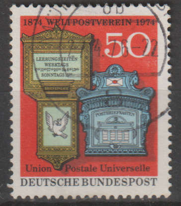 GERMANY 1974 The 100th Anniversary of the World Postal Union ULH SG 1717