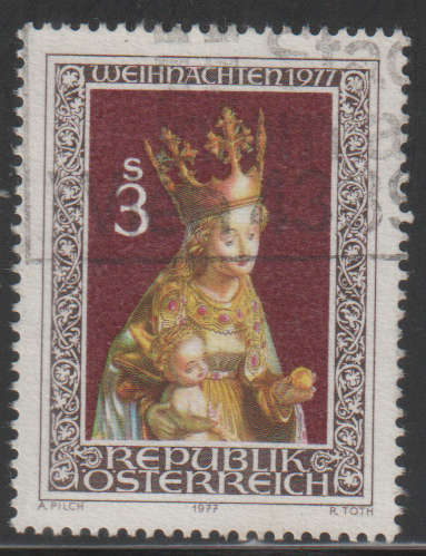 AUSTRIA 1977 Christmas UNH SG 1796